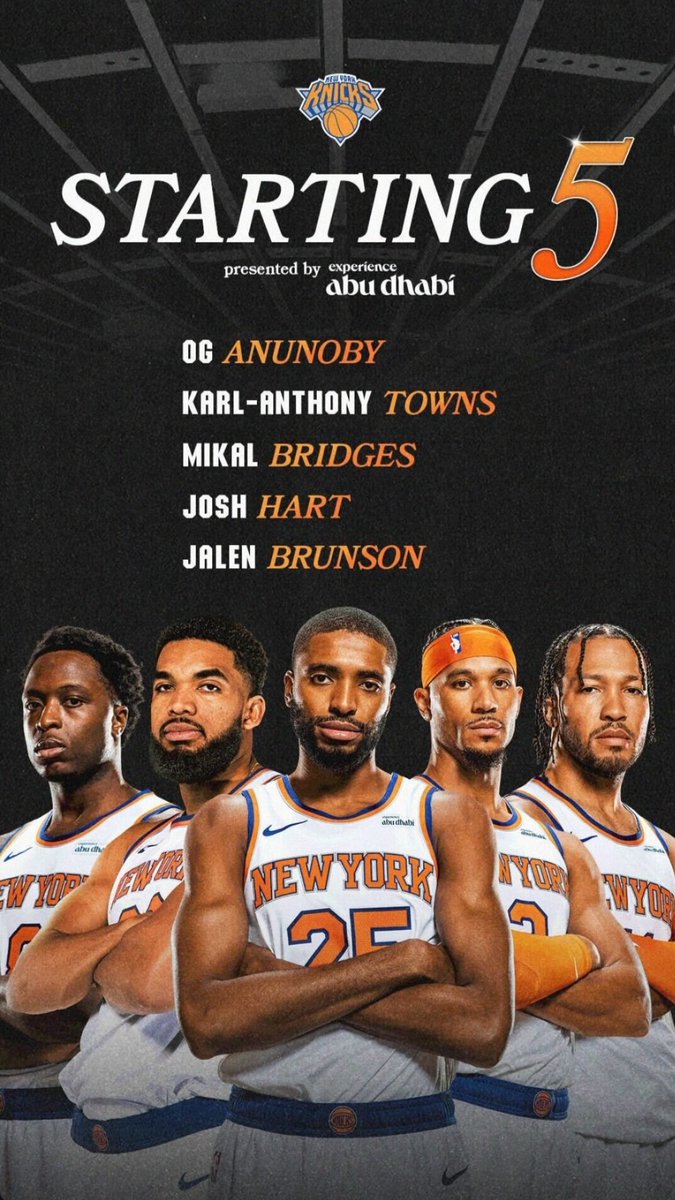 Junebug_88's tweet image. Let's go @nyknicks #Hart #Brunson #OG #Mitch #Kat #Bridges #NewYorkForever    #KnicksBasketball #GoNYGo #LetsGoKnicks