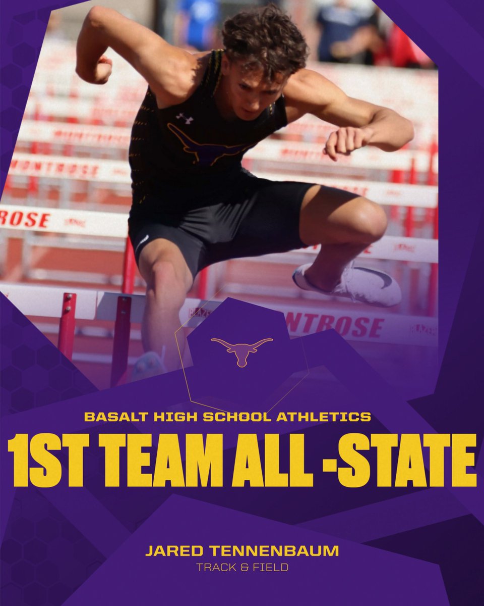 Congratulations to SR Jared Tennenbaum on his 1st Team All-State recognition for his 2025 track season!  

¡Felicitaciones a SR Jared Tennenbaum por su reconocimiento al 1.er Equipo All-State por su temporada de pista de 2025!