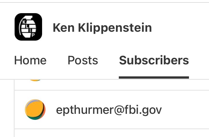 🚨 The FBI agent who visited me just subscribed to my newsletter 🚨