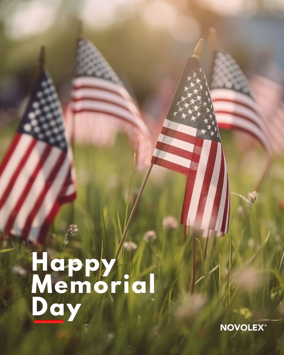 Novolex (@novolex) on Twitter photo From all of us at Novolex, we extend our deepest gratitude to the brave men and women who made the ultimate sacrifice in service to our country.
Join us in honoring those who served this Memorial Day.
#MemorialDay #HonorAndRemember #NovolexCares From all of us at Novolex, we extend our deepest gratitude to the brave men and women who made the ultimate sacrifice in service to our country.
Join us in honoring those who served this Memorial Day.
#MemorialDay #HonorAndRemember #NovolexCares