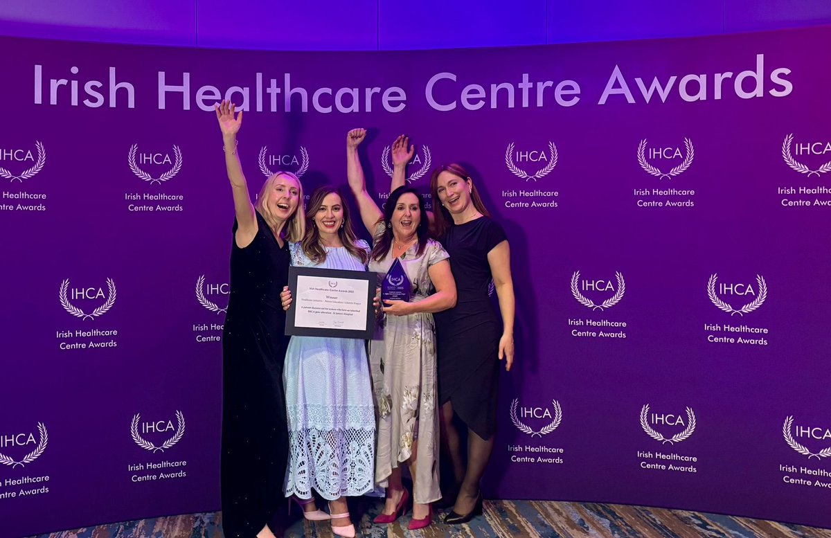 Sarah McGarrigle (@drsmcgarrigle) on Twitter photo Delighted to win the Healthcare Initiative - Patient Education/Lifestyle project at the IHCA25 <a href="/CancerInstIRE/">Trinity St James's Cancer Institute</a> <a href="/stjamesdublin/">St James's Hospital</a> <a href="/tcddublin/">Trinity College Dublin</a> Delighted to win the Healthcare Initiative - Patient Education/Lifestyle project at the IHCA25 <a href="/CancerInstIRE/">Trinity St James's Cancer Institute</a> <a href="/stjamesdublin/">St James's Hospital</a> <a href="/tcddublin/">Trinity College Dublin</a>