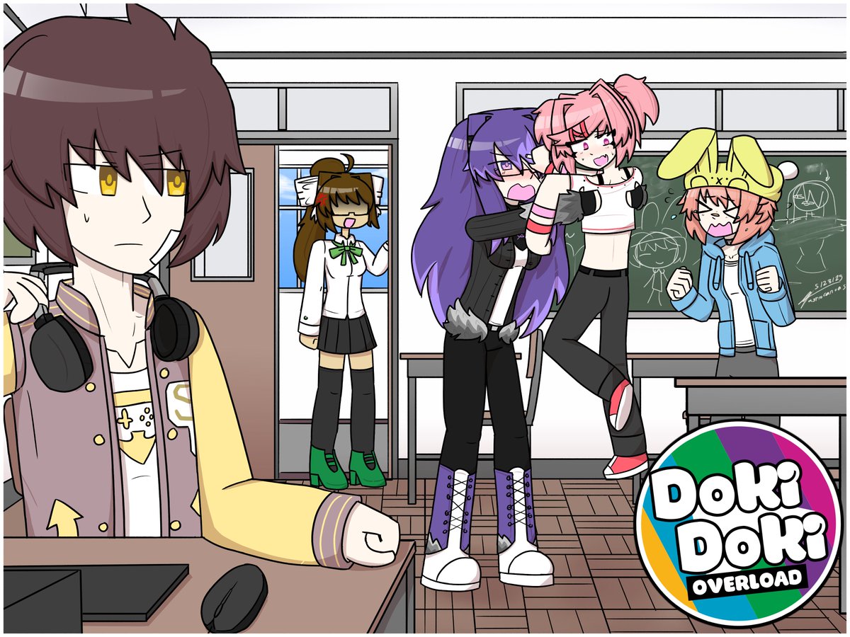 Doki Doki Overload! tweet media