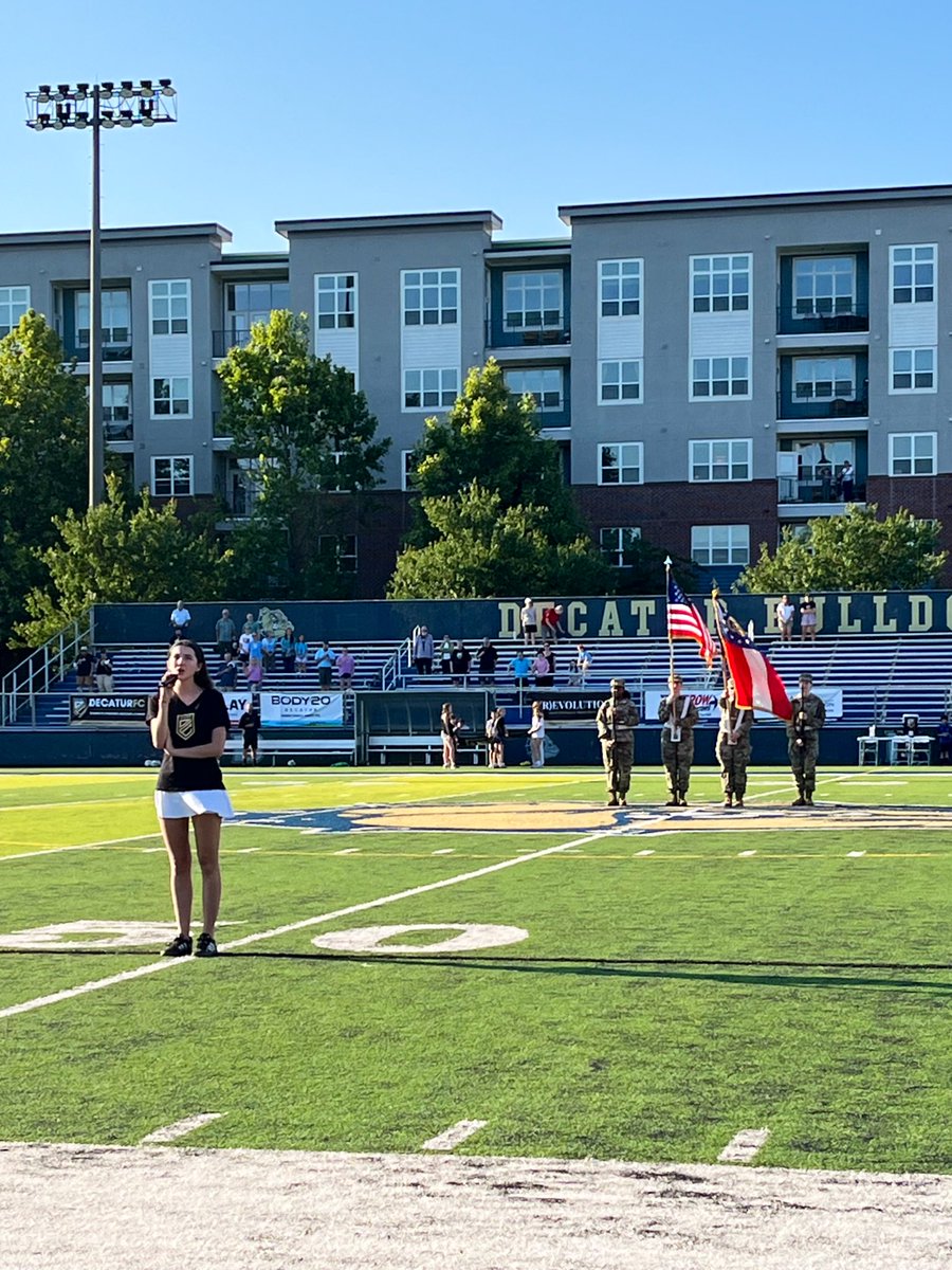 DecaturBulldogs's tweet image. Kicked off summer in style with Decatur FC’s first match of the season! ⚽️🔥

What better way to end the school year than inviting all our friends over for a party, celebrating and cheering on the ladies of Decatur FC? 5 matches this summer—let’s show up strong!