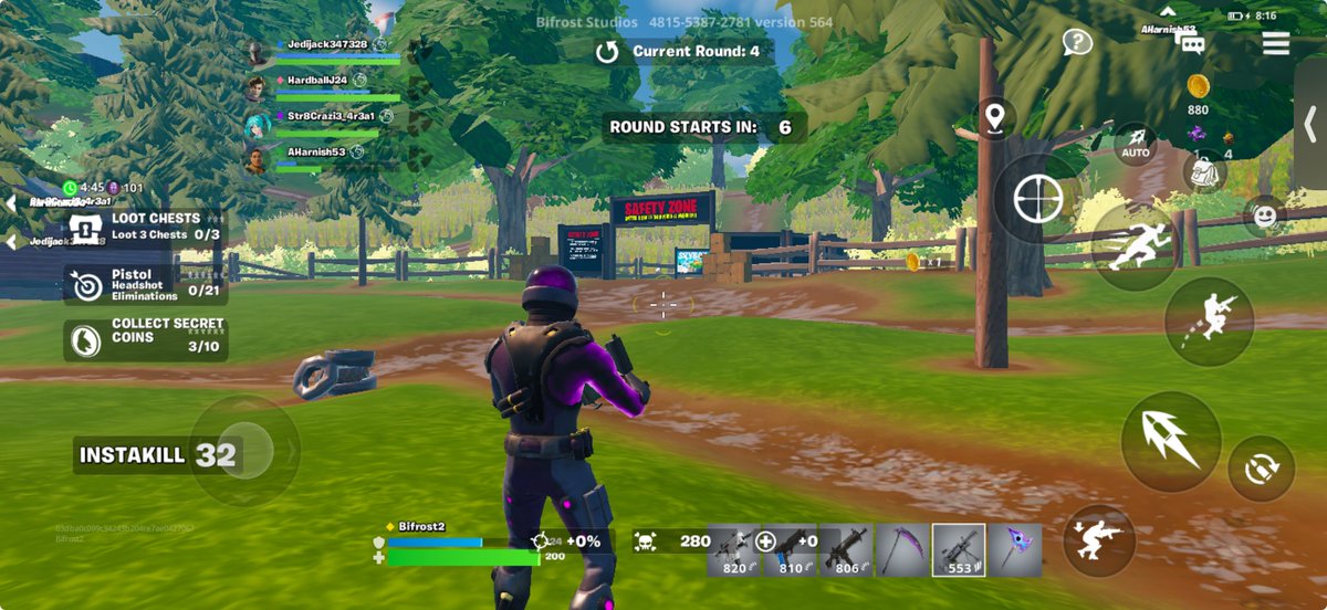 Fortnite for iPhone is actually really awesome. but what I HATE, is that if I tab out for only a few seconds. I get kicked out of the game!
Anti botting is great. but this is WAY too aggressive! 😭

<a href="/Fortnite/">Fortnite</a>