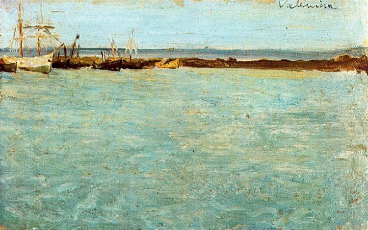 View of the port of Valencia, 1895

Pablo Picasso