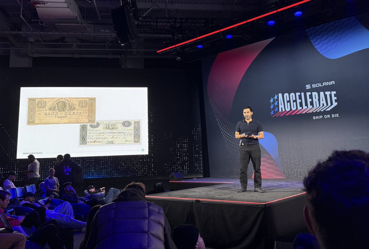 BABs (@babs_agency) on Twitter photo Productive 2 days at #SolanaAccelerate showed that TradFi and DeFi are finally working together, data is money and we all need new FiNternet
<a href="/qbuttonphd/">Quinn</a> <a href="/CathieDWood/">Cathie Wood</a> <a href="/kashdhanda/">Kash (🐱, 🐐)</a> <a href="/NastyaAdamova3/">Nastya Adamova✈️EthDenver</a> <a href="/JupiterExchange/">Jupiter (🐱, 🐐)</a> Productive 2 days at #SolanaAccelerate showed that TradFi and DeFi are finally working together, data is money and we all need new FiNternet
<a href="/qbuttonphd/">Quinn</a> <a href="/CathieDWood/">Cathie Wood</a> <a href="/kashdhanda/">Kash (🐱, 🐐)</a> <a href="/NastyaAdamova3/">Nastya Adamova✈️EthDenver</a> <a href="/JupiterExchange/">Jupiter (🐱, 🐐)</a>