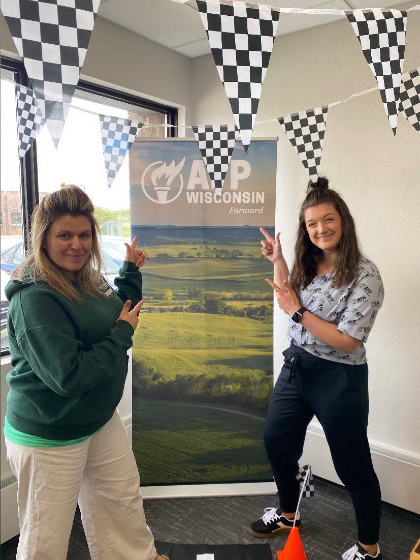 RodencalBriana's tweet image. Racing into our next quarter! 🏁
We spent this week team-building with our colleagues throughout Wisconsin and brainstorming some seriously cool upcoming events and involvement opportunities for our dedicated activists.
Stay up to date here👇👇
afpwisconsin.com/events/
@AFPWI