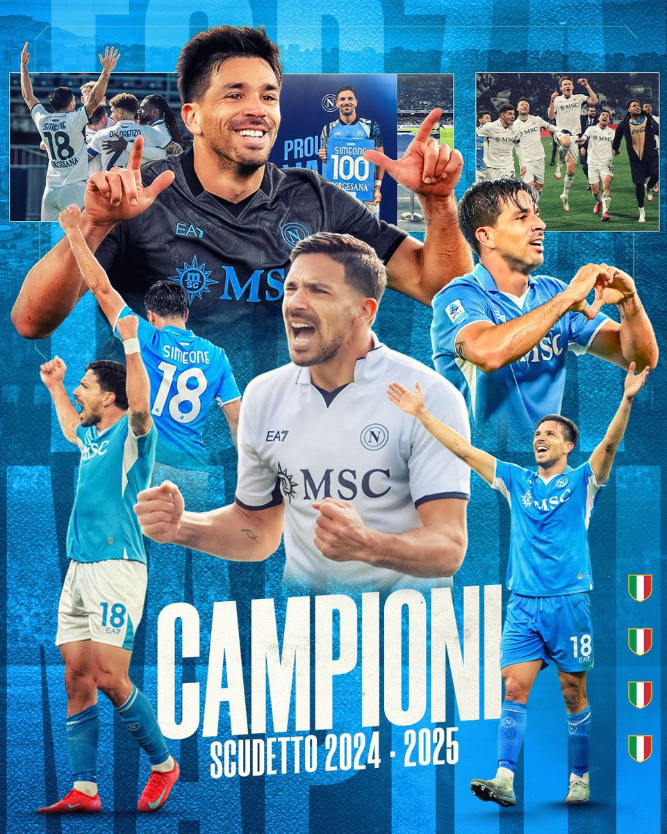 simeonegiovanni's tweet photo. AG4IN 🏆🇮🇹🍾💙 @sscnapoli https://t.co/6pytv1lHQa