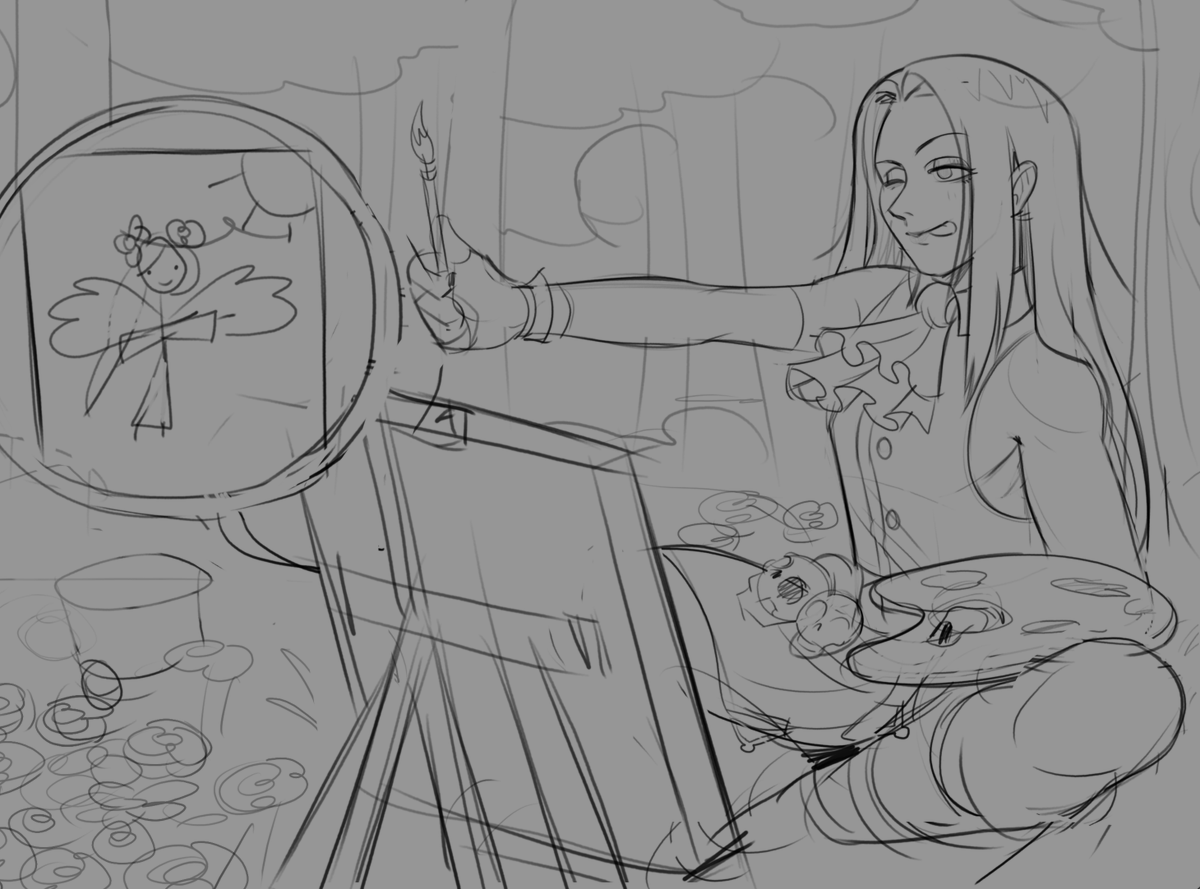 Testament painting #TESTACULT