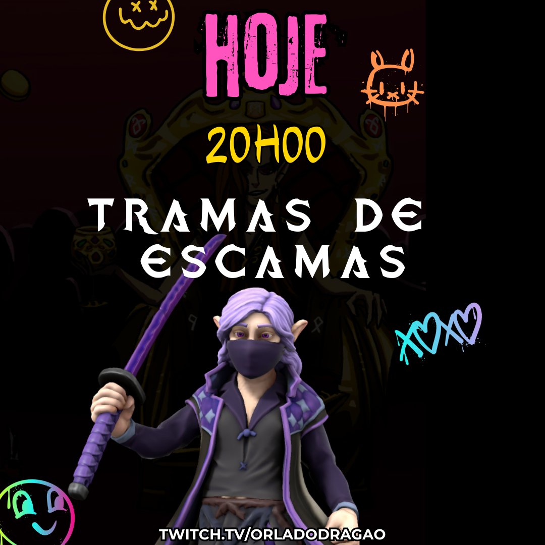 ESTAMOS AO VIVOOOOOOOOOOOOOOO!!!!!! 

Corre lá para ver essa aventura incrível (ignore o horário 20h, acabou de começar)

twitch.tv/orladodragao
twitch.tv/orladodragao
twitch.tv/orladodragao