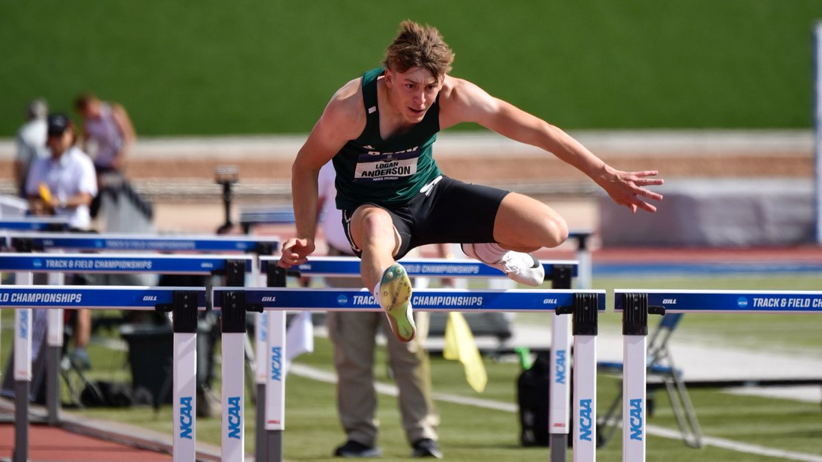 MT&amp;F: Slippery Rock freshman Logan Anderson finished 13th in the decathlon while representing The Rock men's track &amp; field team Friday at the National Championships in Colorado.

Recap🔗: tinyurl.com/2xjjzxup