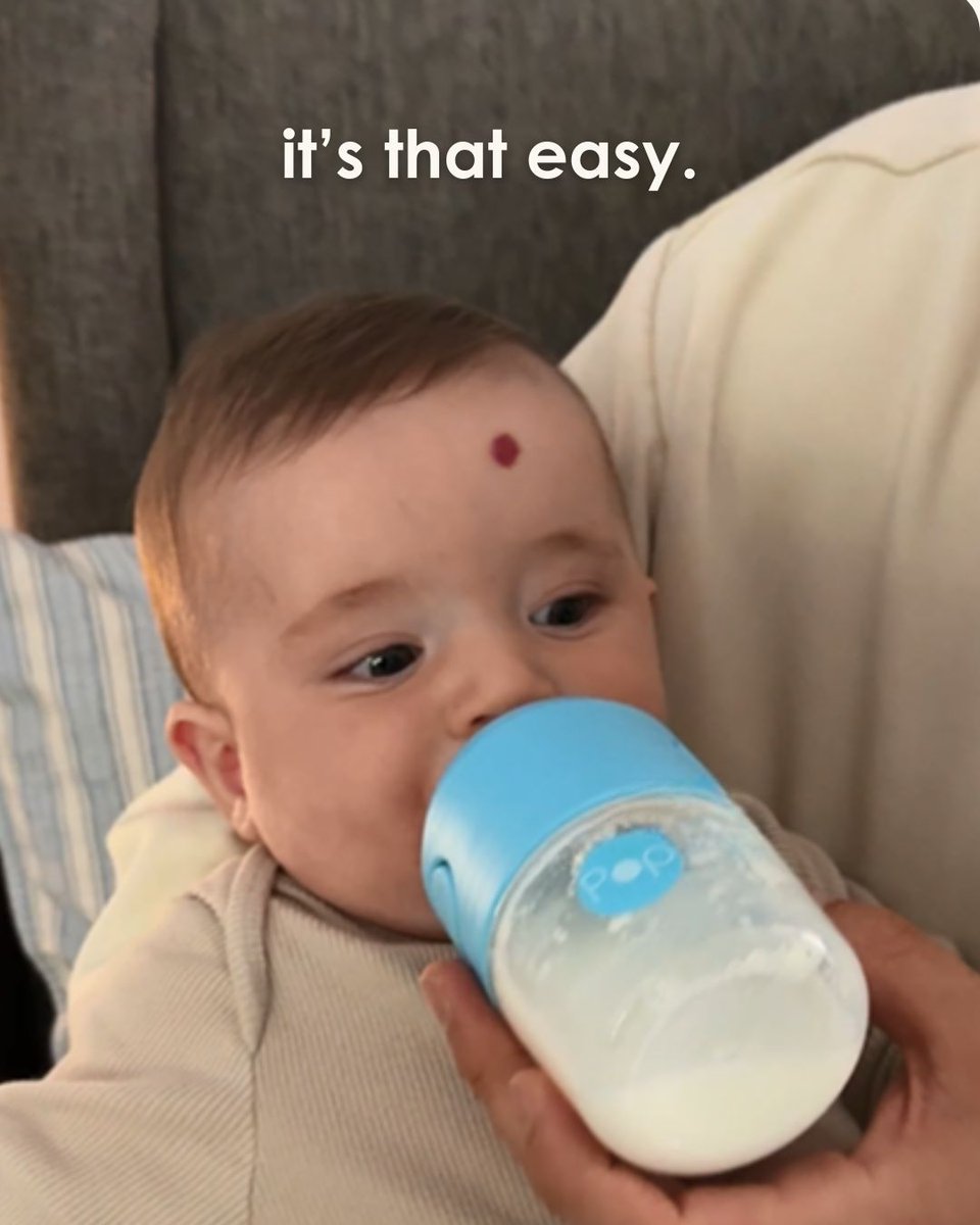 Early morning feedings just got way easier 😴🍼 With PopYum, you prep ahead and feed with one hand—no mess, no fuss, no fully waking up. 

#MomHack #PopYum #lifewithbabies