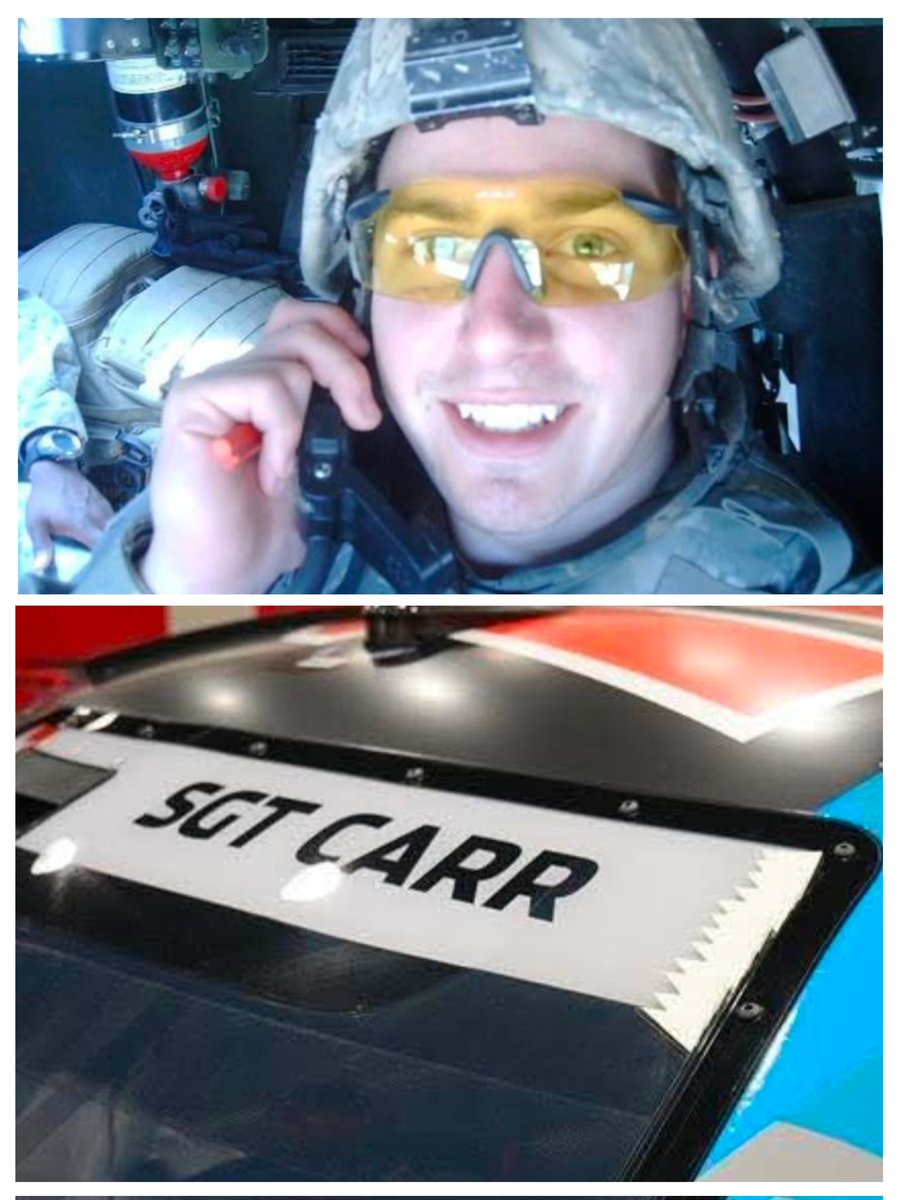 Team Blaney (@teamblaney) on Twitter photo .<a href="/Blaney/">Ryan Blaney</a>'s No. 12 will honor Sgt. Robert Carr in the #Coke600 <a href="/CLTMotorSpdwy/">Charlotte Motor Speedway</a>. The 22-year-old from Ohio grew up a <a href="/WWE/">WWE</a> fan and wanted to become a <a href="/ufc/">UFC</a> fighter after retiring from the <a href="/USArmy/">U.S. Army</a>. He was killed while on patrol in Baghdad in 2007. Sgt. Carr, thank you for your service. .<a href="/Blaney/">Ryan Blaney</a>'s No. 12 will honor Sgt. Robert Carr in the #Coke600 <a href="/CLTMotorSpdwy/">Charlotte Motor Speedway</a>. The 22-year-old from Ohio grew up a <a href="/WWE/">WWE</a> fan and wanted to become a <a href="/ufc/">UFC</a> fighter after retiring from the <a href="/USArmy/">U.S. Army</a>. He was killed while on patrol in Baghdad in 2007. Sgt. Carr, thank you for your service.