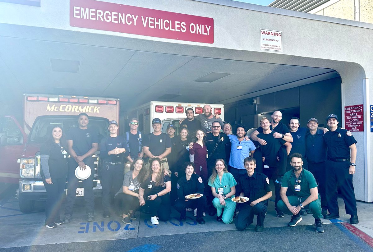 Happy Emergency Medical Services Week! They’re the first to respond and the first to care. This #EMSWeek, we thank the emergency medical responders who help save lives every day. We’re grateful for your partnership and dedication. #TeamLosRobles
