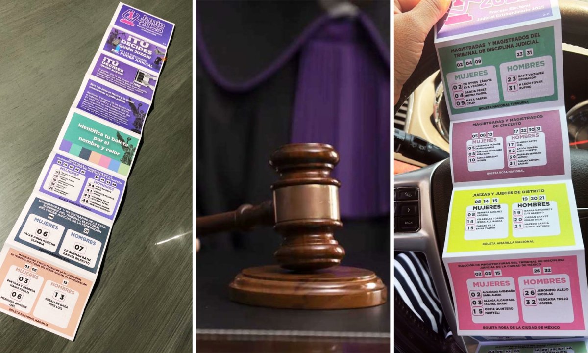 ¿VOTO LIBRE Y SECRETO? | Con un acordeón, #Morena dice por quién votar en la elección judicial. El voto libre y secreto en México parece un animal mitológico en pleno 2025. En el actual proceso de la elección judicial, se ha documentado que Morena y aliados están usando un