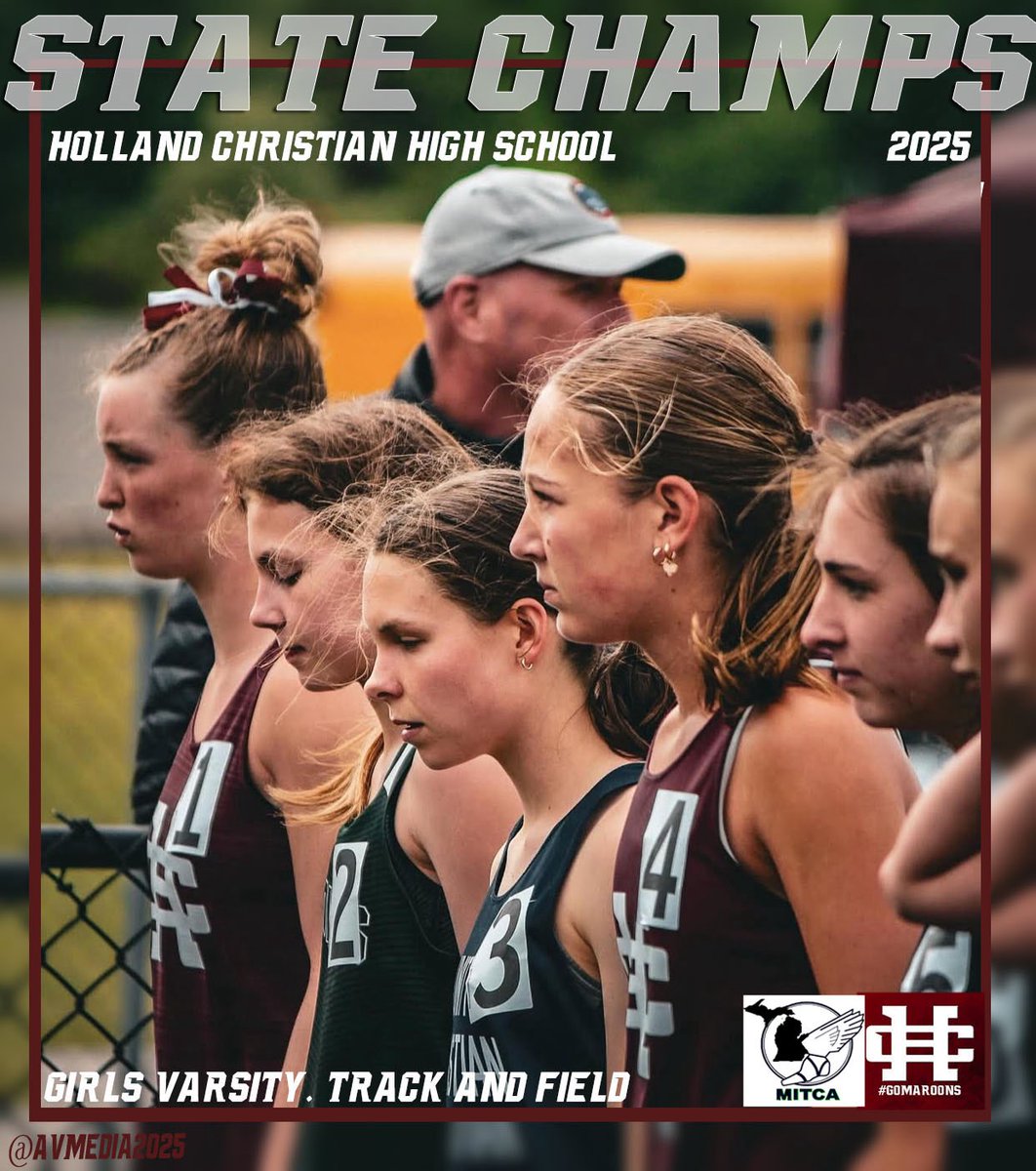 HC Sports Live (@hcsportslive) on Twitter photo Congrats Girls Varsity Track & Field! 2025 MITCA State Champs! #GoMaroons <a href="/MaroonsAD/">David Engbers, CMAA</a>
🖥️ 🎨: Graphics made by Adobe Design and Creative Marketing & Video Congrats Girls Varsity Track & Field! 2025 MITCA State Champs! #GoMaroons <a href="/MaroonsAD/">David Engbers, CMAA</a>
🖥️ 🎨: Graphics made by Adobe Design and Creative Marketing & Video