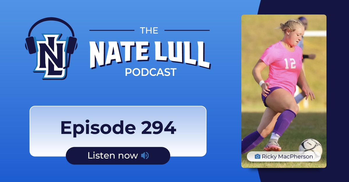 Nate Lull (@natelull) on Twitter photo Episode 294 is with a local star!
*Web link: natelull.buzzsprout.com
*Apple Podcasts: apple.co/3eopC52
*Spotify: spoti.fi/2wILsiF
Guest: <a href="/Shannonk312/">Shannon Kingsbury</a> from <a href="/fcspurpledevils/">FCS Purple Devils</a>. We talk about 100 goals, 1,000 points & much more! Episode 294 is with a local star!
*Web link: natelull.buzzsprout.com
*Apple Podcasts: apple.co/3eopC52
*Spotify: spoti.fi/2wILsiF
Guest: <a href="/Shannonk312/">Shannon Kingsbury</a> from <a href="/fcspurpledevils/">FCS Purple Devils</a>. We talk about 100 goals, 1,000 points & much more!