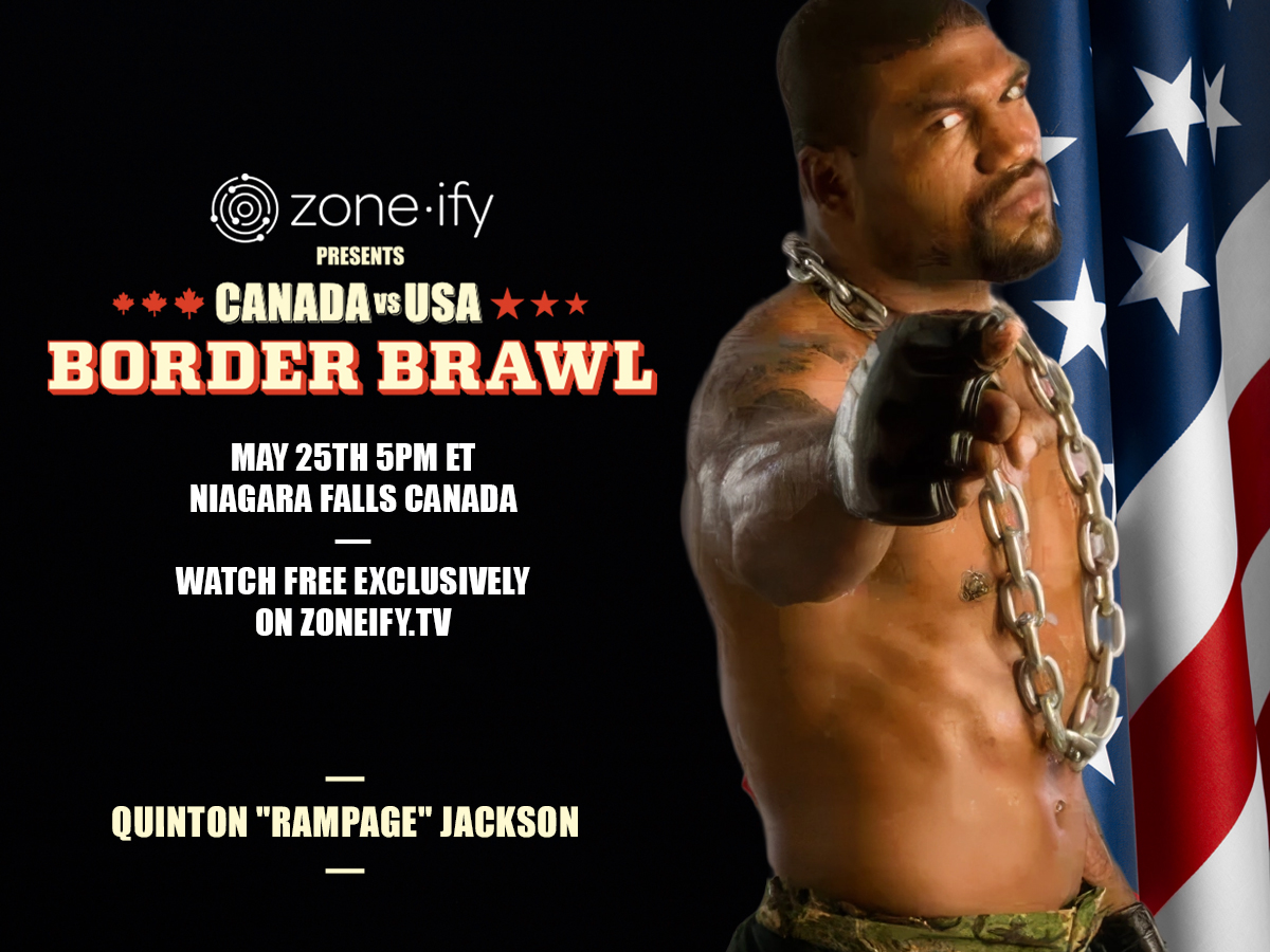 zoneify's tweet photo. We see you @rampagejackson Can’t wait to go live with the Border Brawl crew 🔥 @ThisIsTNA
Border Brawl streaming free only zone·ify this Sunday at 5PM!
Watch on FireTV, Roku and more
https://t.co/OZMnTjxIBl
#BorderBrawl #Zoneify #FreeStreaming #tnawrestling https://t.co/hYZKMa1HjG