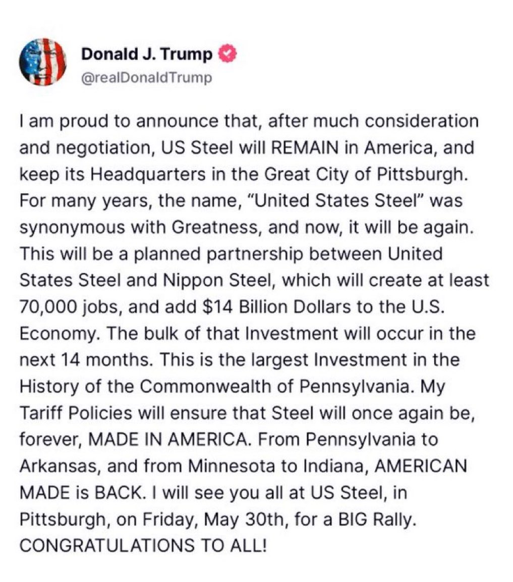 Another example of what putting America First is all about. For far too long we have let our jobs, intellectual capital, and WEALTH go to the rest of the world. These actions crippled the American worker and the American family.  Finally, a president who will stand up for our