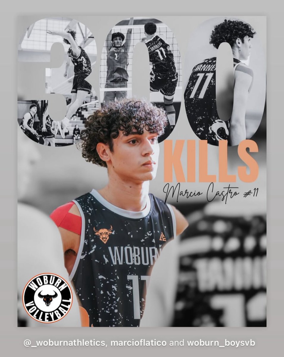 300 kill season for Marcio Castro!!!!!! Actually finished the regular season with 303 kills. #11