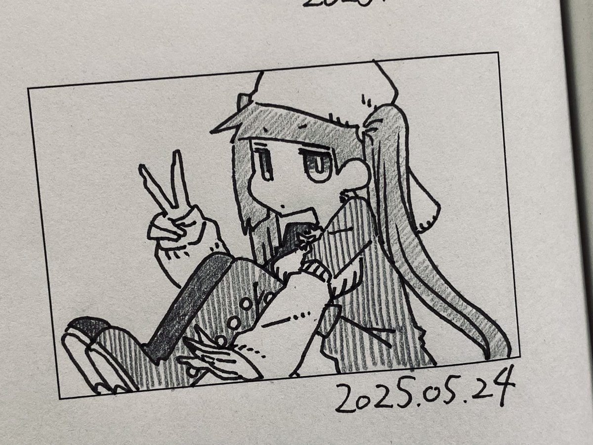 絵チャやってて気付いた。
毎日こういう絵を描いてるおかげか
スラスラ描けたなぁって 