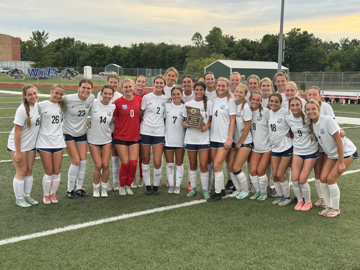 District Champs!!!
<a href="/SDsoccerFC/">St. Dominic Soccer</a> beats FZN 1-0 to claim the Class 4 District 3 Championship. So proud of this group!!