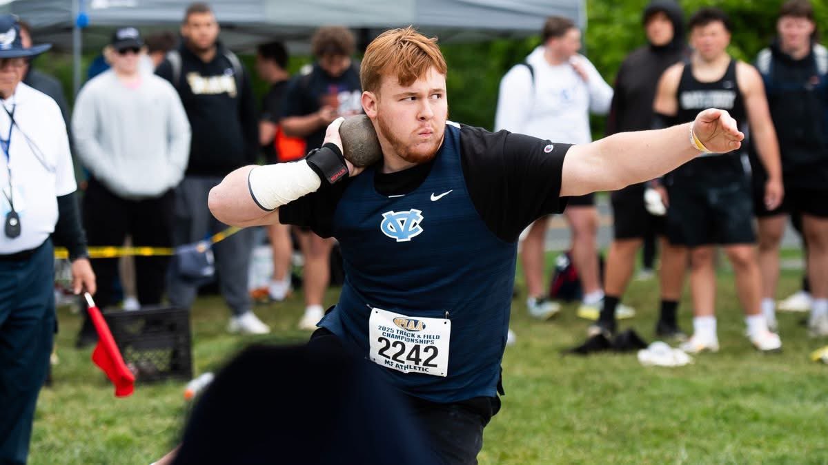 What a way to cap off a stellar high school career!
Central Valley’s Tyler Ondrusek brought home bronze in shot put at the 2025 PIAA Track &amp; Field Championships with a personal best of 58-7.25!
Only 1.25 inches separated Tyler from the top spot — talk about a close competition!