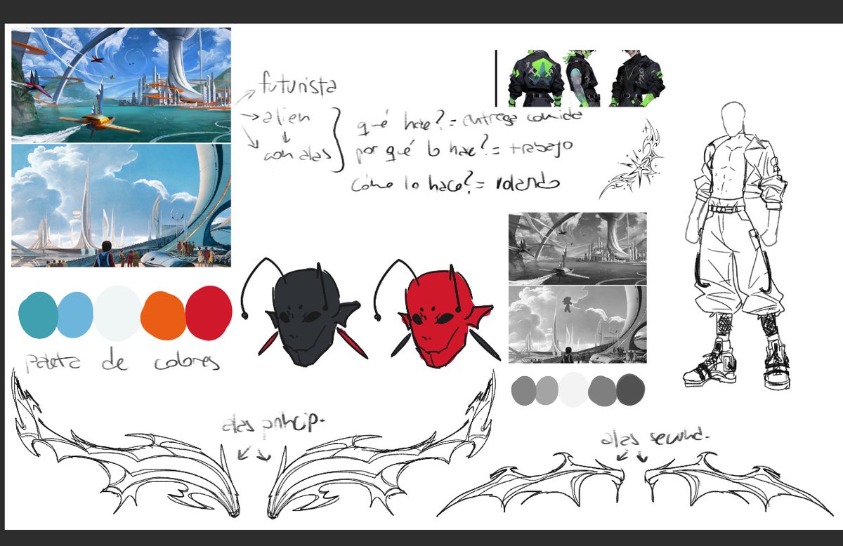 sushi_salado's tweet photo. Doing a college assignment ♪⁠～⁠(⁠´⁠ε⁠｀⁠ ⁠)
#sketch #drawing #working #artmoot #ArtistOnTwitter #artwork #alien https://t.co/WlfhFnEqgD