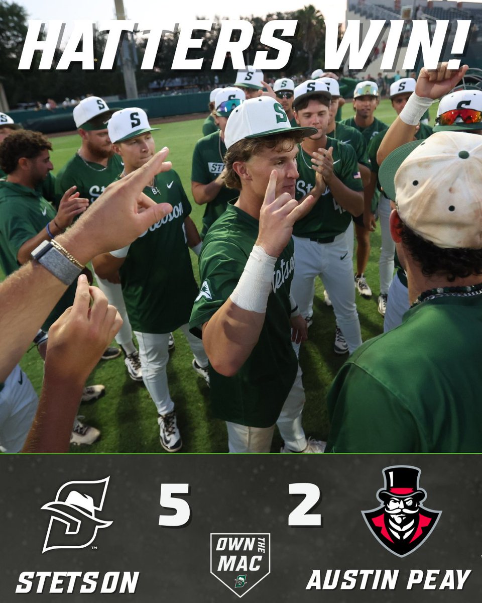 Stetson Baseball tweet media