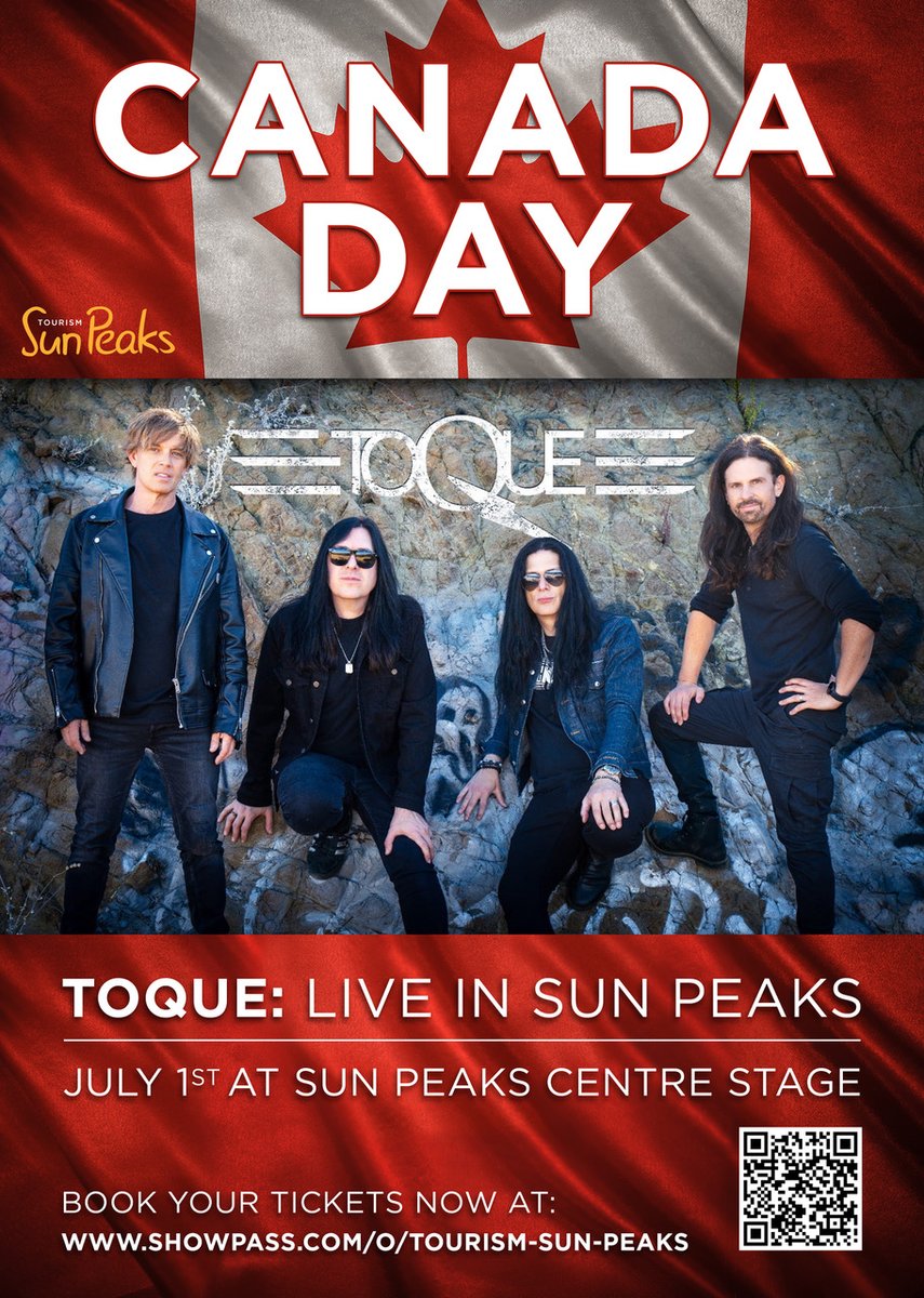 Check out some Real Canadian Rock from <a href="/toquerocks/">TOQUE 🇨🇦</a> 
 - LIVE all Summer. 
Kicking it off in <a href="/SunPeaksResort/">Sun Peaks Resort</a> BC for #CanadaDay

sunpeaksresort.com/events-things-…