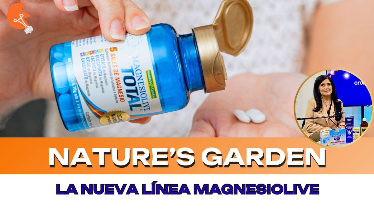 ¡NO TE LO PIERDAS! 

Hoy 20:00 en #IdeasQueMarcan estará como invitada a la Dra. Jenny Pérez de #NaturesGarden para hablarnos de los beneficios el magnesio.

Míralo por #Cromaclic ▶️ youtu.be/ZzWB-ly74T0?si…

#Cromaclic #IdeasQueMarcan #Magnesiolive #NaturesGarden