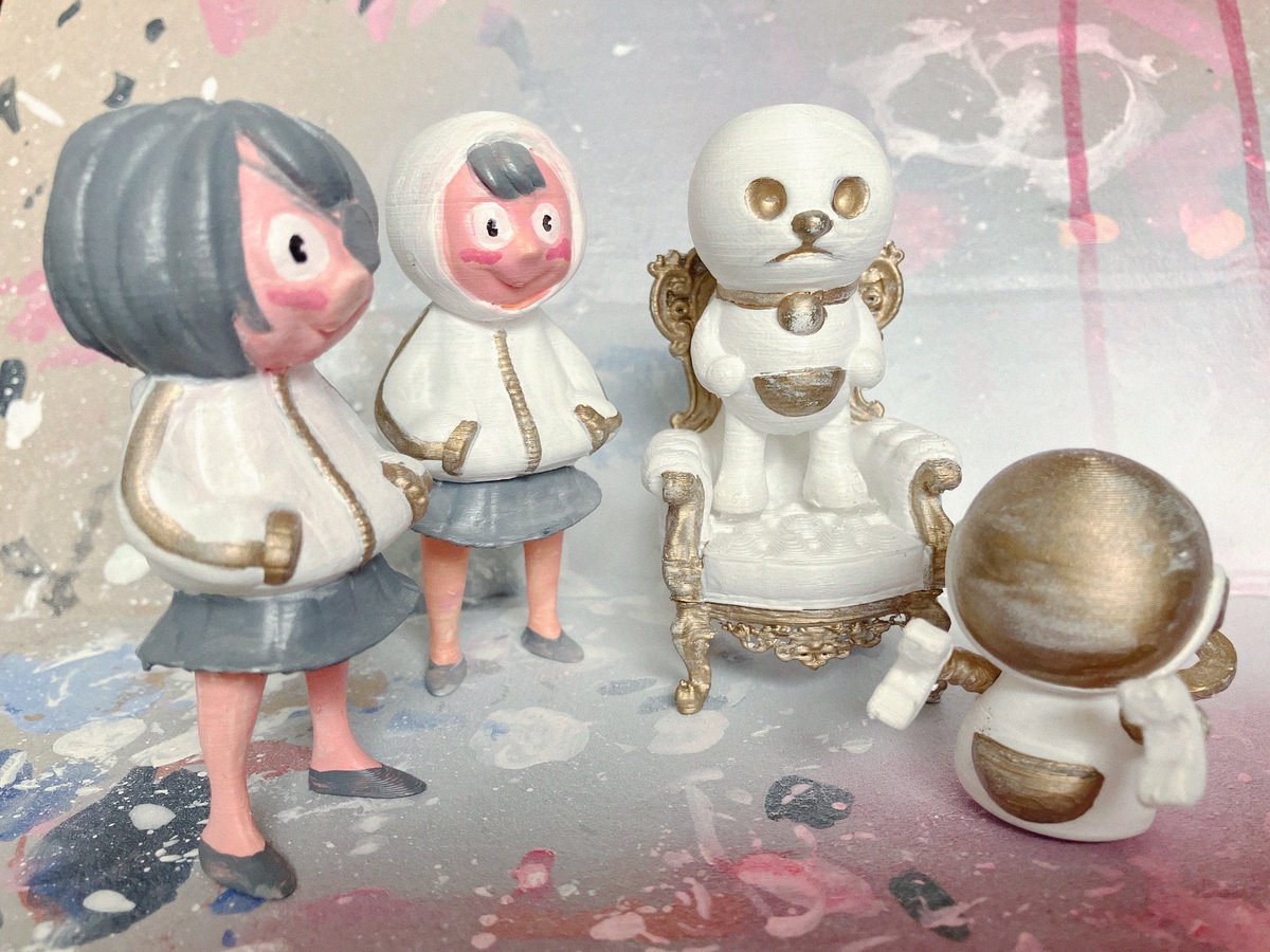 _STARDUSTERS_'s tweet image. スターダスターズ
サクラちゃんフィギュア販売中だよ！
stardusters.booth.pm