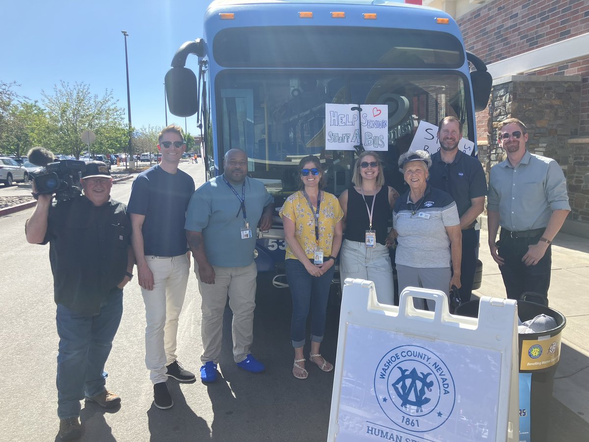 Thank you to all who made Stuff A Bus for Seniors possible! <a href="/KOLO8/">KOLO8</a> <a href="/RTCWashoe/">RTC Washoe</a> <a href="/Target/">Target</a>