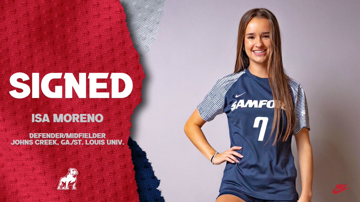 SamfordSoccer's tweet image. Welcome to the Samford Family, Isa Moreno!
#DogDynasty | #AllForSAMford