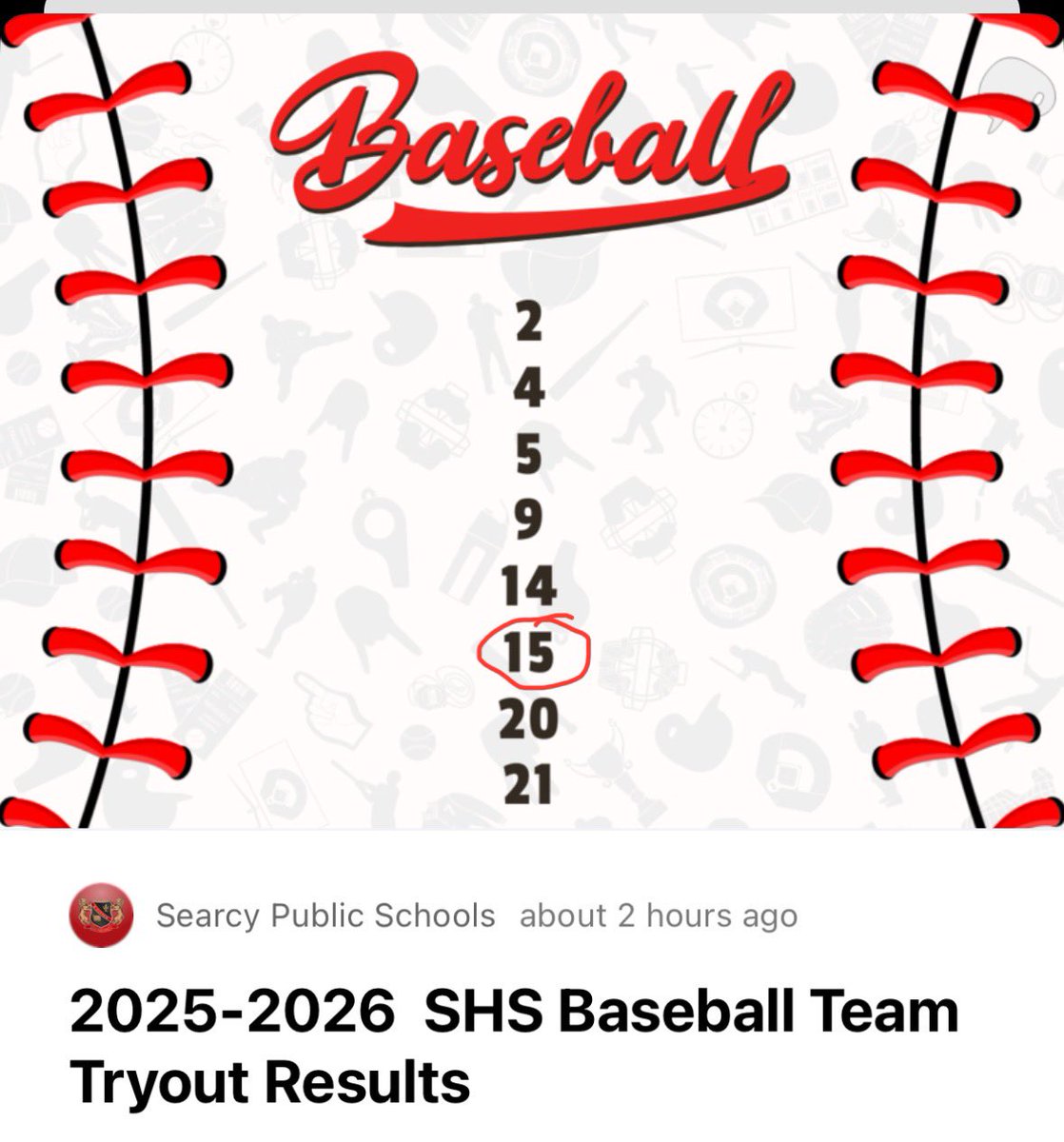High school baseball….here I come! ⚾️💪🏼