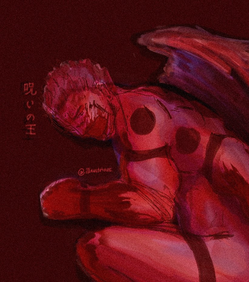 illeustrious's tweet photo. #sukuna #JujutsuKaisen https://t.co/nhiHh52tOA