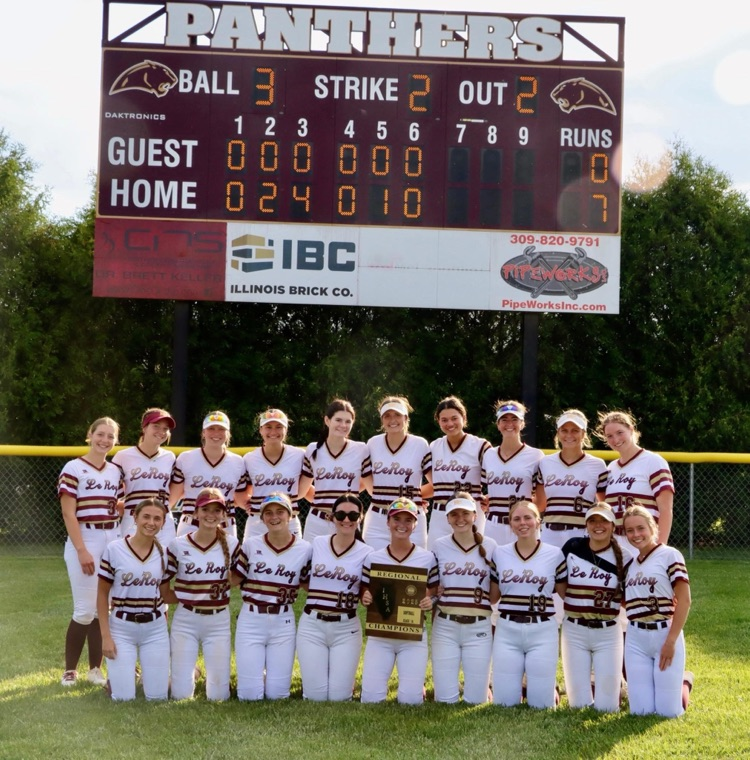Softball Regional Champs! 🏆 Congratulations Panthers!
