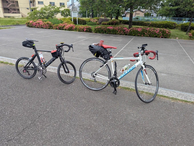 初休憩 