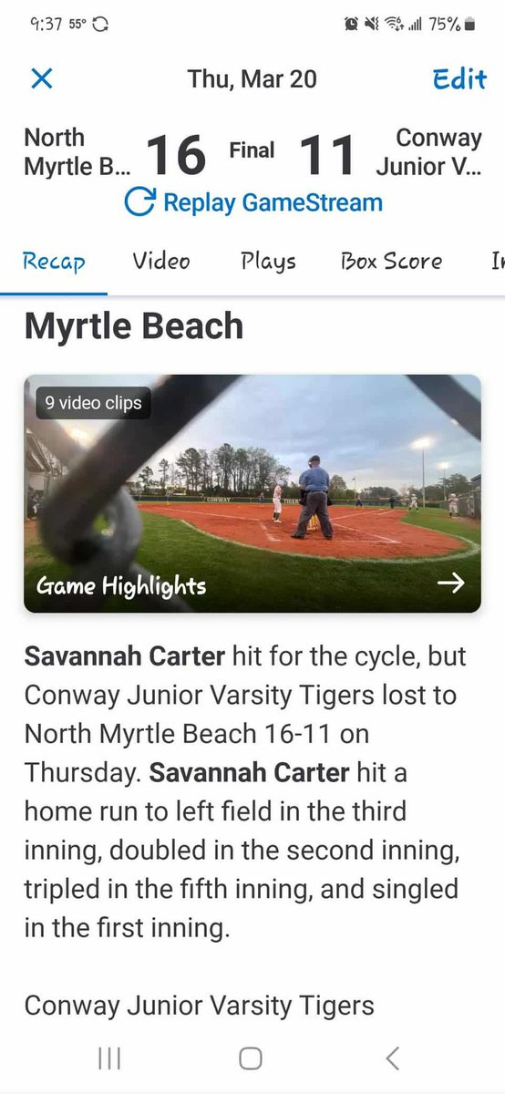 Savannah Carter tweet media