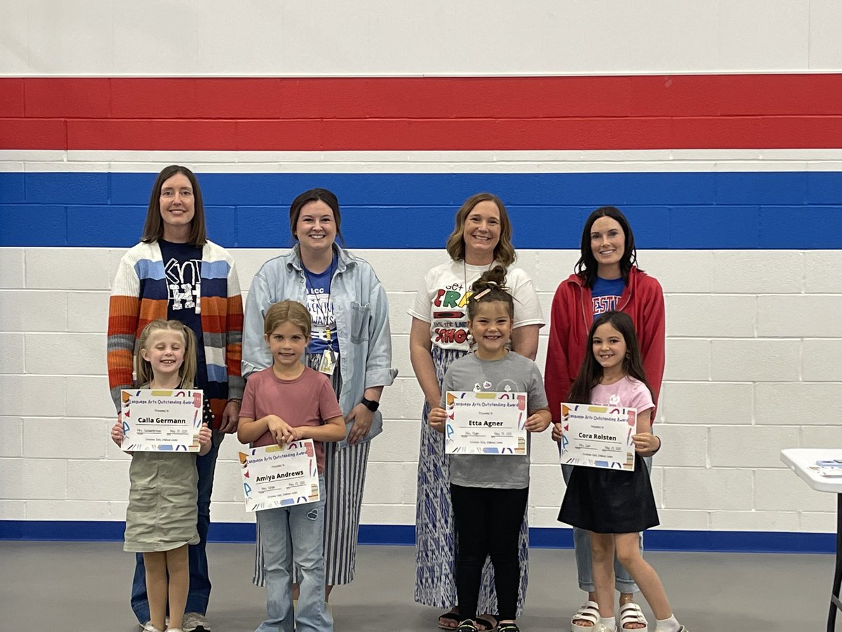 cv_ecc's tweet photo. The kindergarten students had their end of year awards assembly today! I am so proud of our students! https://t.co/fmTp4SbfVX