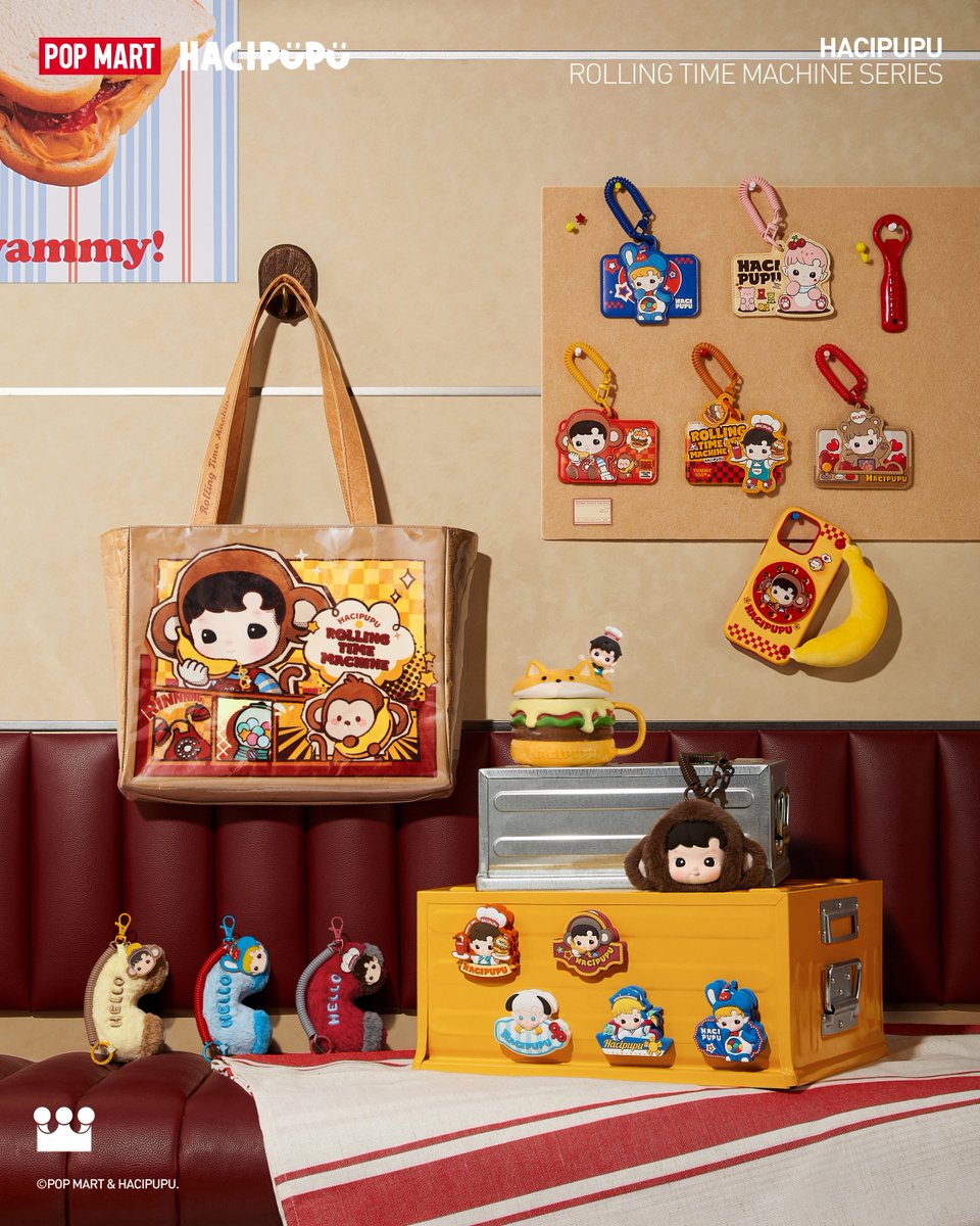 HACIPUPU Rolling Time Machineアソートボックス Amazon | POP MART