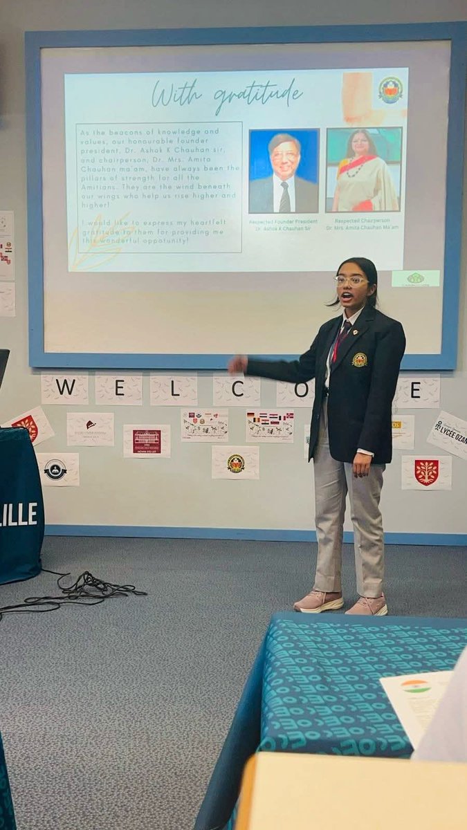 Amity International School Saket tweet media