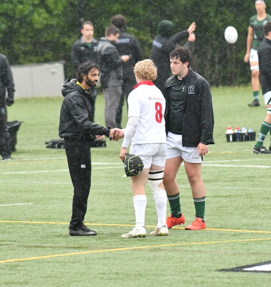 I play hard and with a winning attitude. With determination and discipline, SAC takes on the number one-seeded team, and the end result: we are playing for CISAA gold. I am proud of my team! Thank you, coaches! GO SAC!