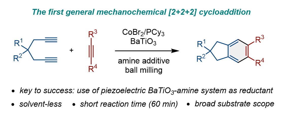 Koji Kubota (@k0j1chem) on Twitter photo Our latest paper is out in <a href="/ChemicalScience/">Chemical Science</a>! We demonstrate the remarkable potential of a force-induced piezoelectric reduction system for generating low-valent cobalt species. Huge congrats to the team! #mechanochemistry #piezocatalysis
pubs.rsc.org/en/content/art… Our latest paper is out in <a href="/ChemicalScience/">Chemical Science</a>! We demonstrate the remarkable potential of a force-induced piezoelectric reduction system for generating low-valent cobalt species. Huge congrats to the team! #mechanochemistry #piezocatalysis
pubs.rsc.org/en/content/art…