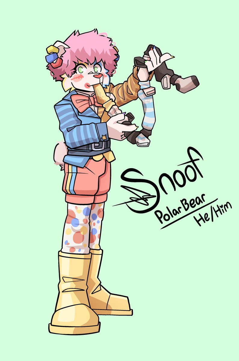 Anyone down to do an art trade :) trying to get more art of my guy