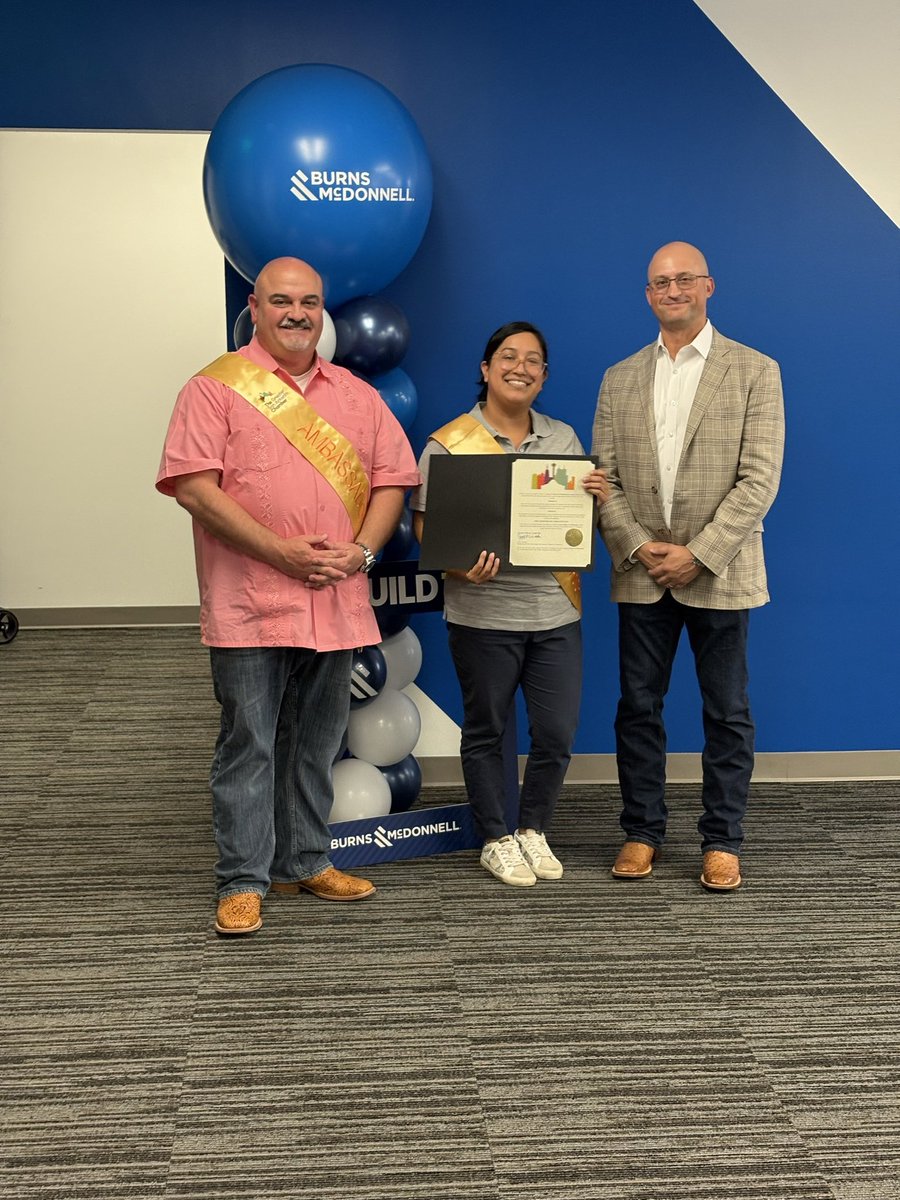 We were beyond excited to celebrate our members, Burns &amp; McDonnell, on expanding their Texas footprint with the grand opening of their new San Antonio office! 🎉

This new location marks a major step in strengthening their ability to deliver integrated solutions across Central