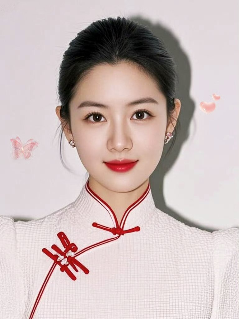 典型的东方女性，国泰民安脸。