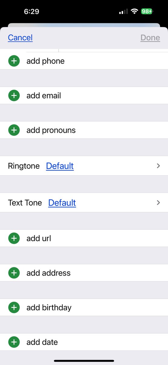 CS_Prevails's tweet image. Good to know @Apple includes pronouns in a contact card but can’t be bothered to acknowledge President Trump in predictive text. Wow! “Traitor”? “Trans”? Apple sucks.