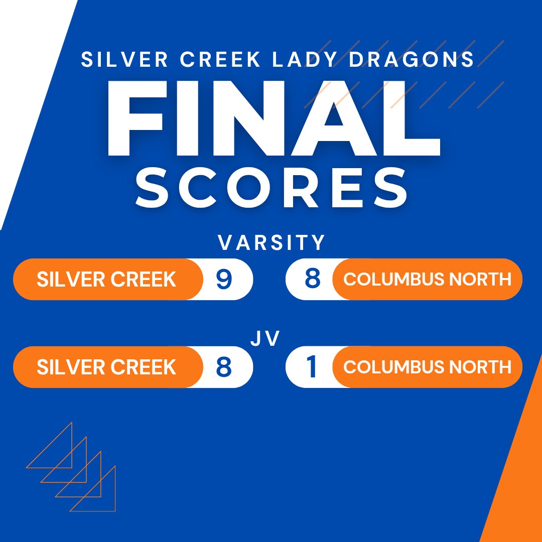 Come from behind win for the Lady Dragons tonight, way to fight back!  Karmen McMillan with the W for Varsity and Jenna Davidson for JV!