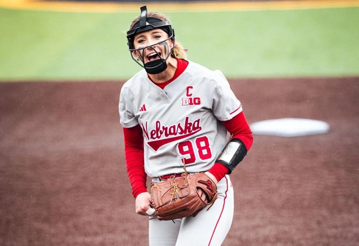Nebraska Softball beats Tennessee in convincing fashion, 5-2 in Knoxville.

They lead the Super Regionals series with the Volunteers 1-0.
